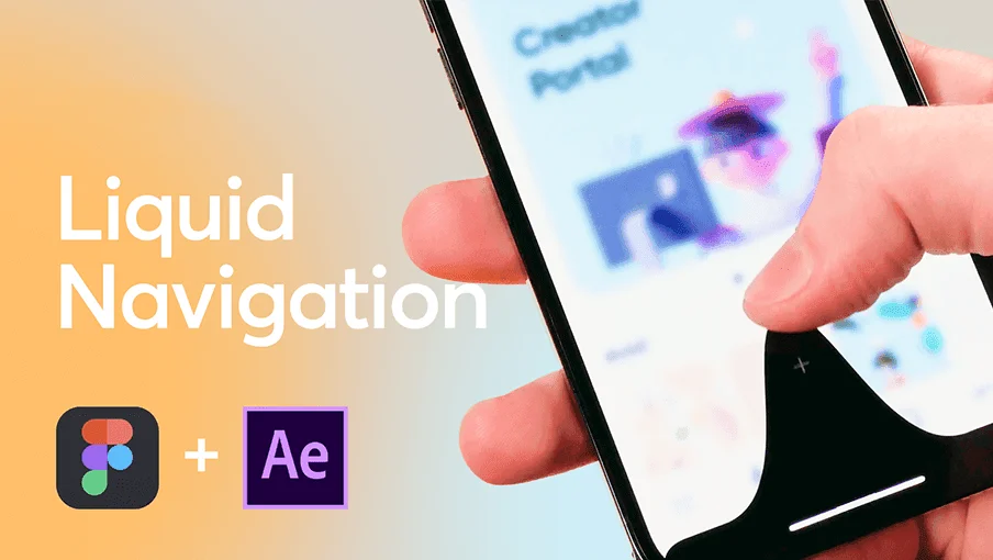 Liquid Navigation in After Effects