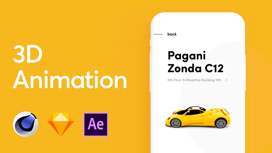 3D Animation in After Effects & Cinema 4D